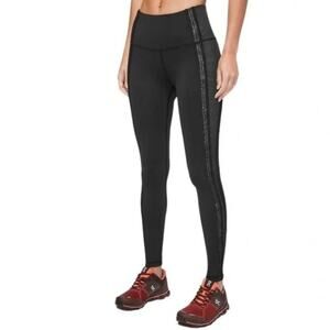 NEW Lululemon Power Lines High Rise Leggings Black Activewear Athleisure Size 6